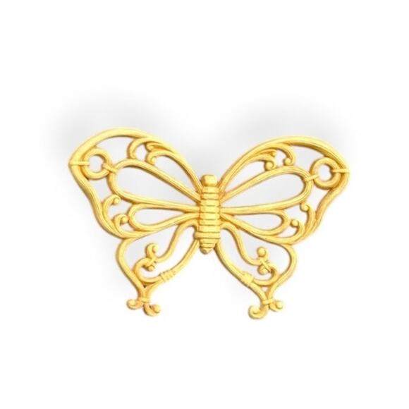 Burwood Syrogo 3 Wall Hanging Art Large 18" MCM Decor Retro Butterfly Candelabra - Picture 3 of 12